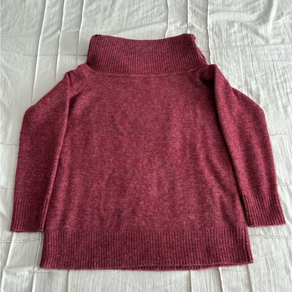 Wilfred Free Wool-Blend Cowl Neck Sweater – Small - Picture 4 of 4